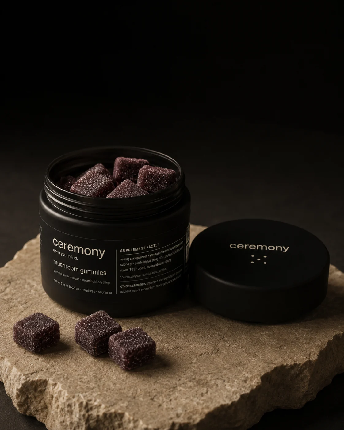 Ceremony summer berry mushroom gummies